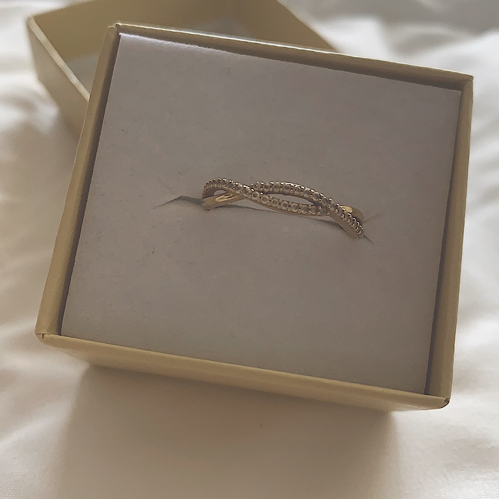 Eternity 10K Gold Ring